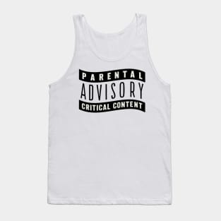 Parental-Advisory Tank Top